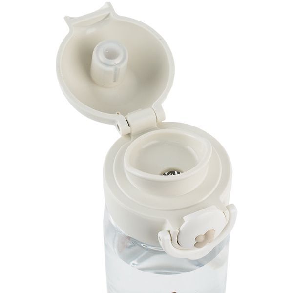 Пляшечка для води Kite K25-1236-1, 480 мл, біла K25-1236-1 фото