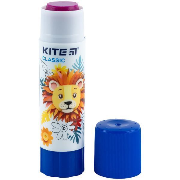 Клей-олівець з індикатором PVP Kite Classic K-1130, 15 г K-1130 фото