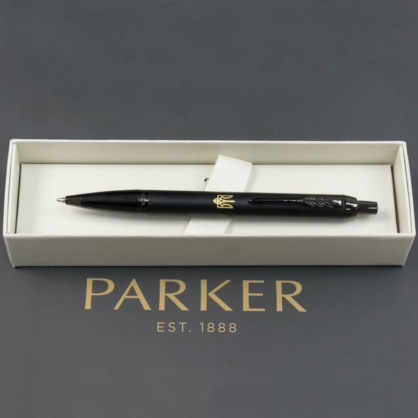 Ручка кулькова Parker IM Achromatic Black BT BP Тризуб 22932_TR 22932_TR фото