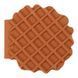 Блокнот ZiBi Chocolate Waffle 90x90 мм 80 аркушів нелінований ароматизований Soft Touch обкладинка ZB.12470-40 ZB.12470-40 фото 2