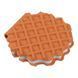 Блокнот ZiBi Chocolate Waffle 90x90 мм 80 аркушів нелінований ароматизований Soft Touch обкладинка ZB.12470-40 ZB.12470-40 фото 1