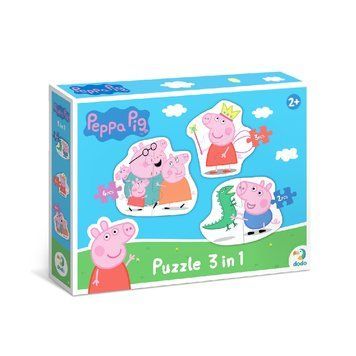 Пазл DoDo 3 в 1 - Peppa Pig 200338 200338 фото