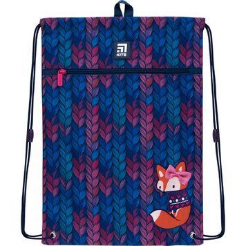 Сумка для взуття з кишенею Kite Education Education Fox K22-601M-7 K22-601M-7 фото