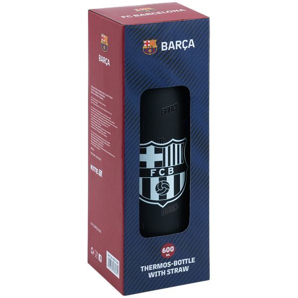 Термос Kite з трубочкою 600мл FC Barcelona BC25-1262 BC25-1262 фото