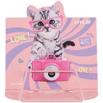 Підставка для книг Kite Studio Pets SP25-392, металева SP25-392 фото