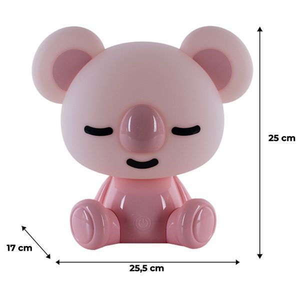 Світильник-нічник LED з акумулятором Koala Kite K24-491-2-2, рожевий K24-491-2-2 фото