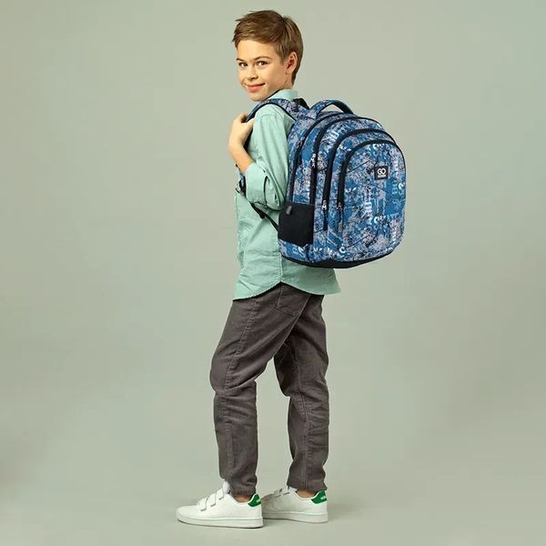 Рюкзак шкільний GoPack Education teens GO24-162M-1 GO24-162M-1 фото
