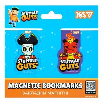 Закладки магнітні Yes Stumble Guys 2 шт 708746 708746 фото
