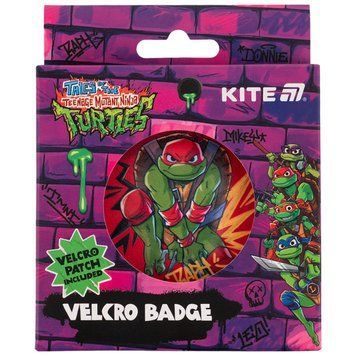 Бейдж на липучці Kite TMNT Tales of the TMNT NT25-3011 NT25-3011 фото
