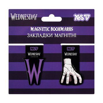 Закладки магнітні Yes Wednesday Thing 2 шт висікання 708819 708819 фото