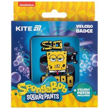 Бейдж на липучці Kite SpongeBob SquarePants SB25-3011 SB25-3011 фото