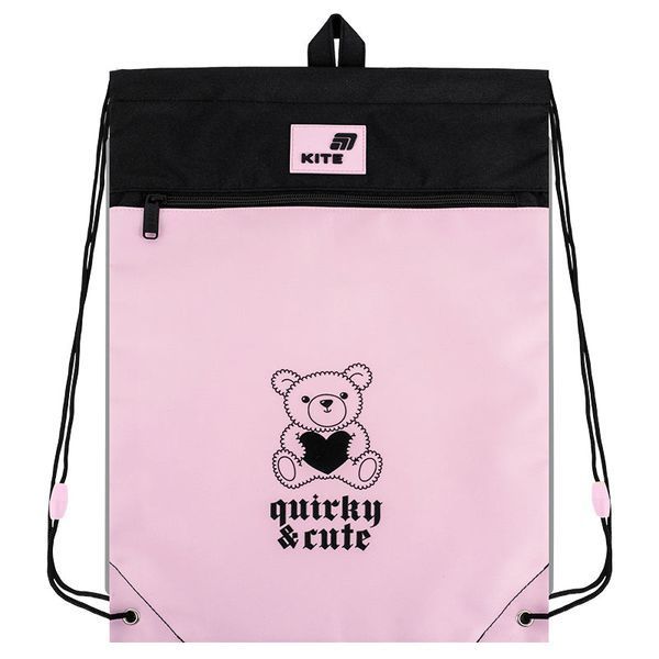 Сумка для взуття з кишенею Kite Education Quirky&Cute K26-601M-47 K26-601M-47 фото