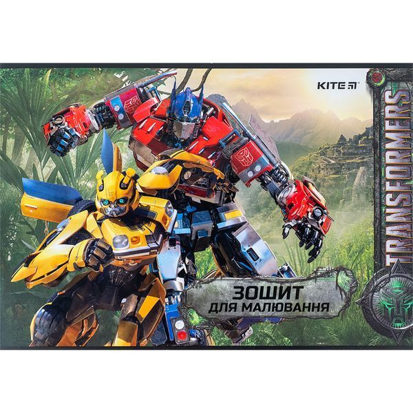 Альбом для малювання Kite Transformers TF24-242, 24 аркуша TF24-242 фото