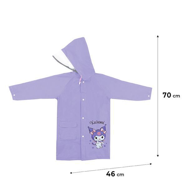 Дощовик дитячий Kite Kuromi 70x46 см, 115-130 см HK24-2600S HK24-2600S фото