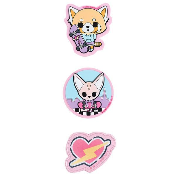 Набір бейджів на липучці Kite Aggretsuko AR25-3012, 3 шт. AR25-3012 фото
