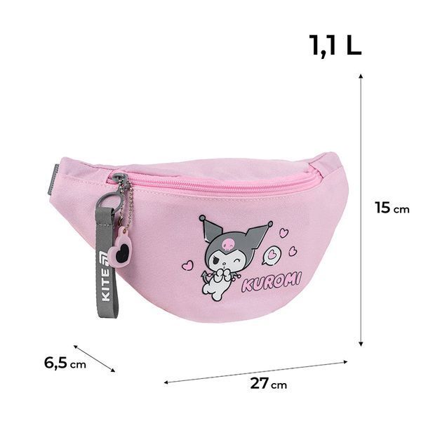 Сумка-бананка дитяча Kite Kids Kuromi HK25-2577-1 HK25-2577-1 фото