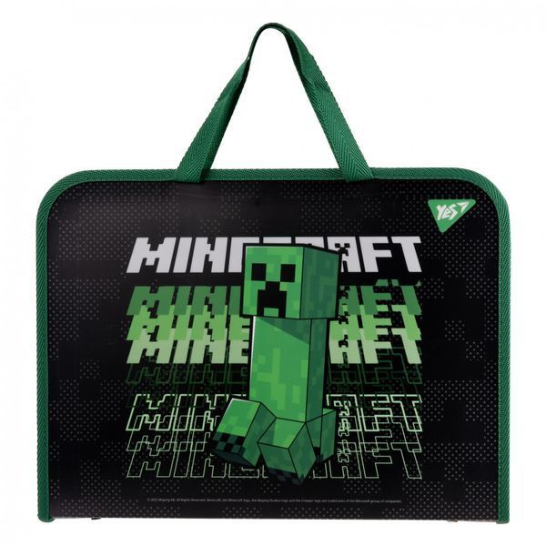 Набір Yes Minecraft (папка-портфель, термос, пляшка, ланчбокс) Minecraft4 фото