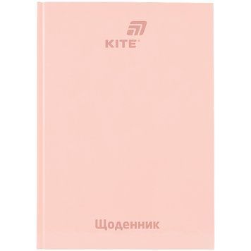 Щоденник шкільний Kite K26-262-14, тверда обкладинка, світло рожевий K26-262-14 фото