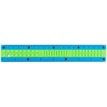 Лінійка пластикова Kite Classic K-1268-4, 20 см K-1268-4 фото