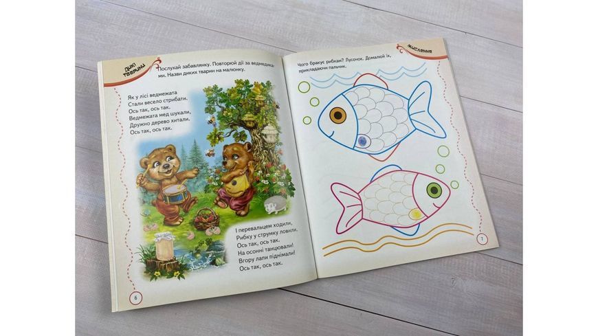Книга Тести та прописи. Розмальовки, наліпки та завдання від 2 років 00-00001993 фото