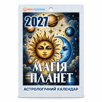 Календар відривний на 2027 рік МАГІЯ ПЛАНЕТ 00-00043784 фото