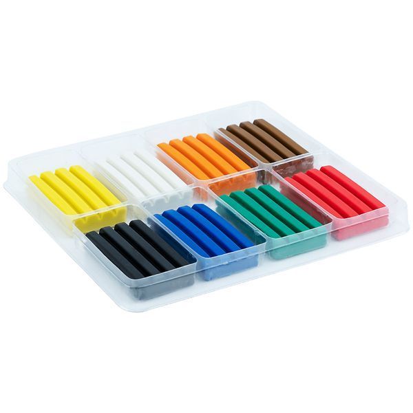 Пластилін восковий Kite Dogs K22-082, 8 кольорів, 160 г K22-082 фото