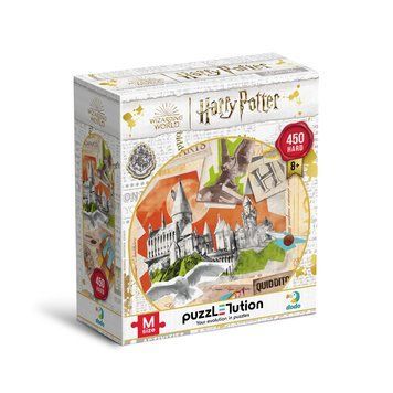 Пазл DoDo 450 елементів Hard-M - Harry Potter. Школа Гоґвортс та поле для Квідичу 200503 200503 фото