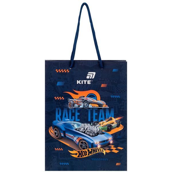 Пакет паперовий подарунковий Kite 18х24 см Hot Wheels HW26-265 HW26-265 фото