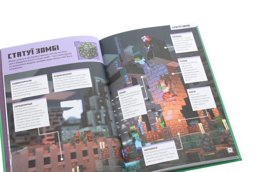 Книга Minecraft. Будуймо разом! Країна зомбі - Стефані Мілтон 00-00005191 фото