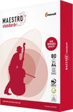 Папір офісний Maestro Standard+ A4 80 г/м&sup2; B клас 500 аркушів Білий (MS.A4.80.ST/9003974459028) 00-00020200 фото