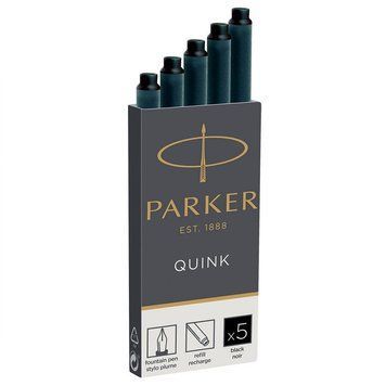 Картриджі Parker Quink чорні великі (5 штук) 11 410BK 11 410BK фото