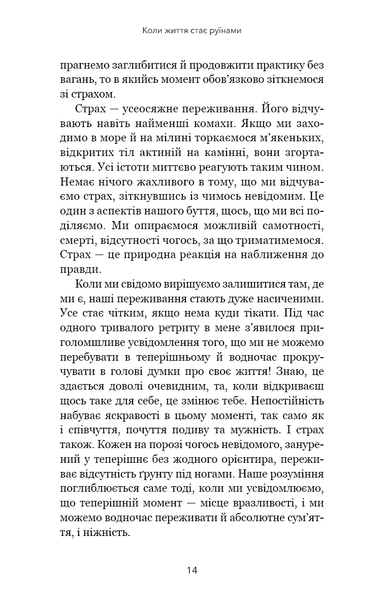 Книга Коли життя стає руїнами. Дієві поради для важких часів - Пема Чодрон 00-00036451 фото