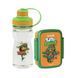 Пляшечка для води Kite Ninja Turtles 500 мл+ ланчбокс Kite Ninja Turtles 420 мл K25-397-1 фото 1