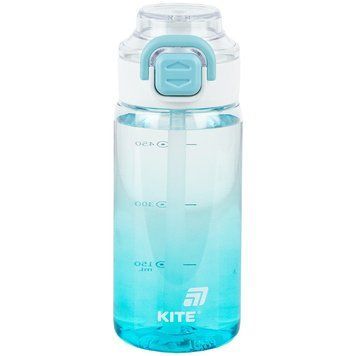 Пляшечка для води Kite K25-1212-2, 600 мл, блакитна K25-1212-2 фото