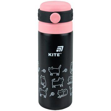 Термос Kite K25-1222-3, 500 мл, чорний K25-1222-3 фото