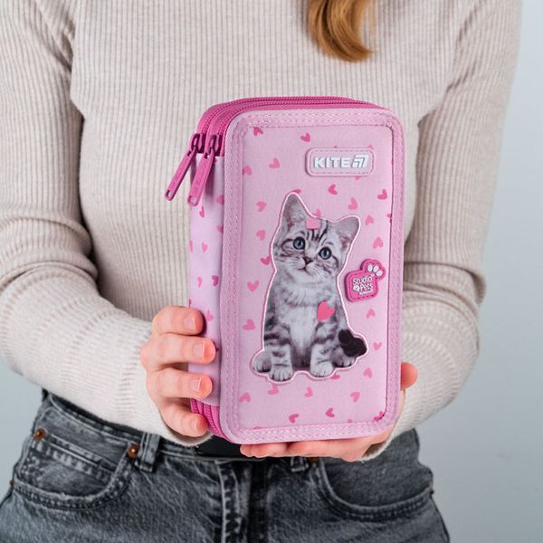 Пенал без наповнення Kite Studio Pets SP25-623, 2 відділення SP25-623 фото