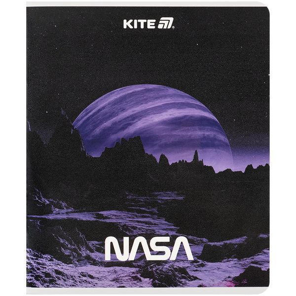 Зошит шкільний Kite NASA 24 аркуші, клітинка NS25-238 NS25-238 фото