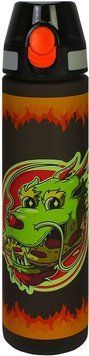 Пляшка для води CoolForSchool Fire Dragon 750 мл, чорна CF61313 CF61313 фото