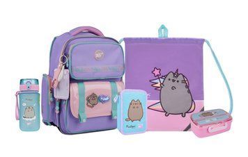 Шкільний набір Yes S-101 Pusheen the Star (рюкзак, пенал, сумка, ланчбокс, пляшка) 559820 (5) 559820 (5) фото