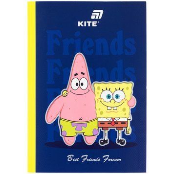 Блокнот Kite Sponge Bob SB26-091, А5, 40 аркушів, клітинка SB26-091 фото