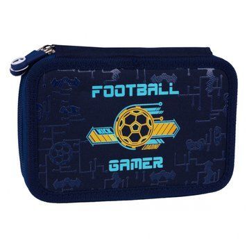 Пенал твердий Yes HP-01 подвійний Football Gamer 533642 533642 фото