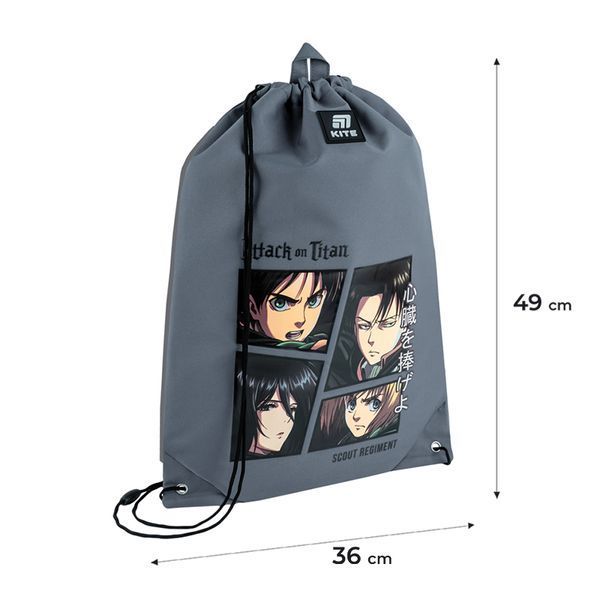 Сумка для взуття Kite Education Attack on Titan AT25-600L AT25-600L фото