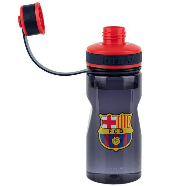 Пляшечка для води Kite FC Barcelona BC25-397, 500 мл, синя BC25-397 фото