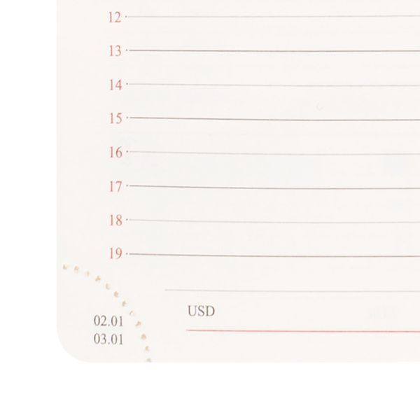 Щоденник діловий Leo Planner Dotts А5 датований твердий чорний 368 сторінок 252777 252777 фото