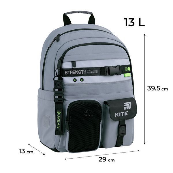 Рюкзак шкільний напівкаркасний Kite Education Urban K26-584M-3 K26-584M-3 фото