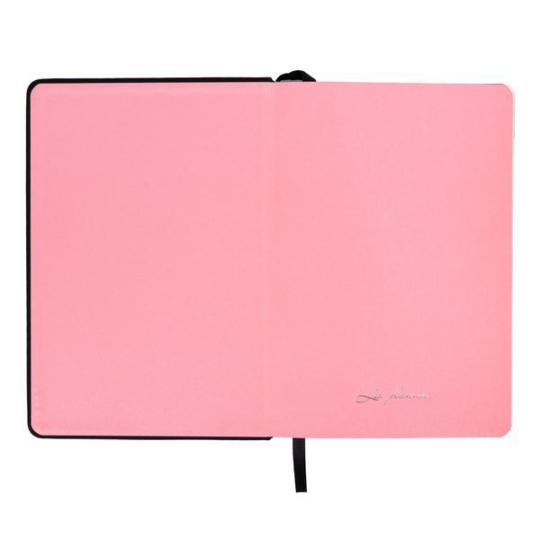 Щоденник діловий Leo Planner Dotts А5 датований твердий чорний 368 сторінок 252777 252777 фото
