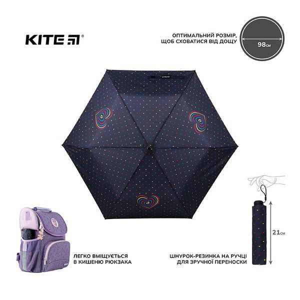 Парасоля Kite дитяча Hearts K22-2999-2 K22-2999-2 фото