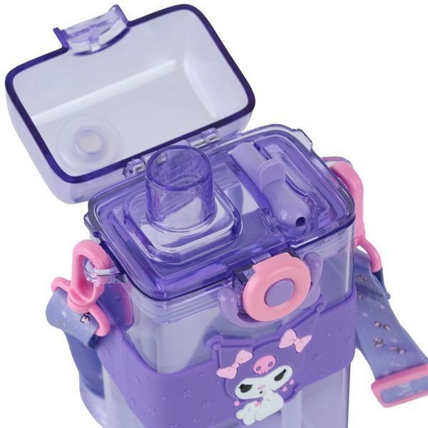 Пляшечка для води Kite Kuromi HK24-1203-1, 500 мл, 18x8x6,5 см HK24-1203-1 фото