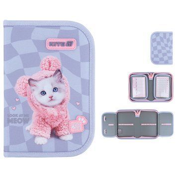 Пенал без наповнення Kite Studio Pets SP26-622, 1 відділення, 2 відвороти SP26-622 фото