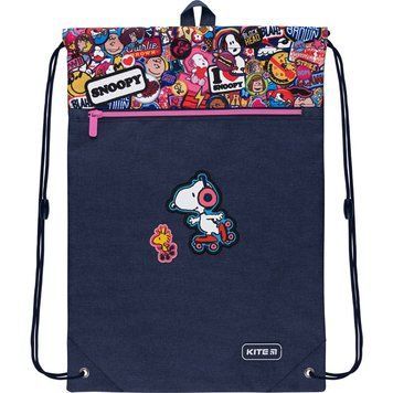 Сумка для взуття з кишенею Kite Education Education Snoopy SN22-601M-1 SN22-601M-1 фото